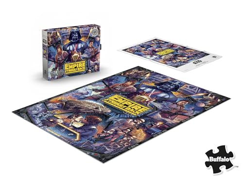 Buffalo Games - Star WarsTM an Empire Saga - Rompecabezas de 1000 piezas para adultos | Silver Select, licencia oficial, hecho en USA, cartón reciclado, tamaño terminado 27 x 20 pulgadas, incluye póster miniatura 4