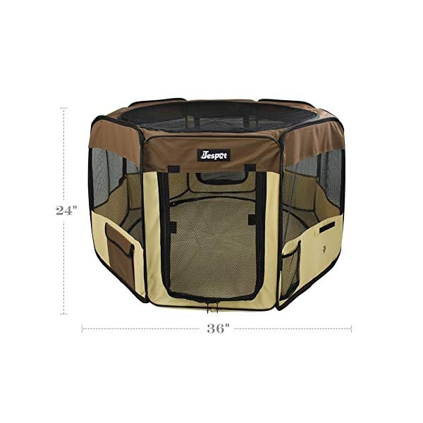 Portable Soft Dog Exercise Playpen