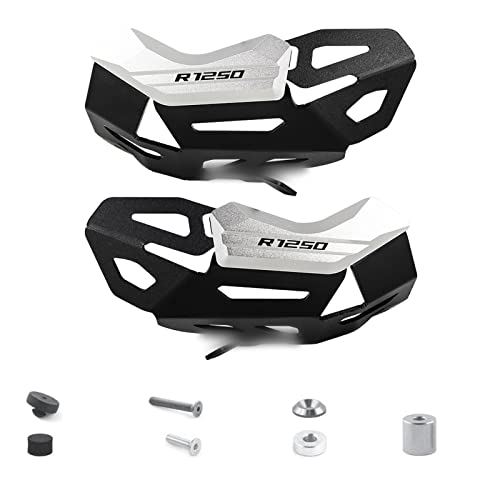 Protection de culasse R1250GS et ADV pare-cylindre moto noir argent