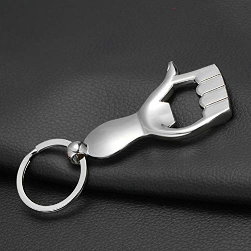 Amosfun 3 peças criativas de abridor de garrafa em formato de palmeira, chaveiro para abridor de gar