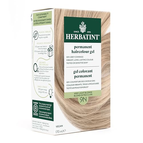 HERBAVITA Henna Honey Blonde 9N, 4 OZ
