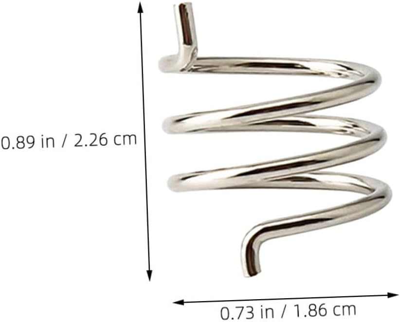 Toddmomy 6pcs Bike Brake Spring Clip Disc Brake Replacement Parts for Mountain Road Bicycles Easy Installation for Enhanced Braking Performance Safety