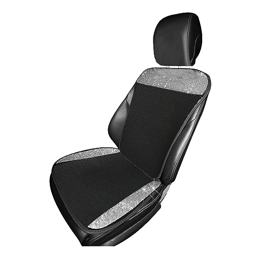 Housse de siège de voiture de luxe avec finitions bling pour femme