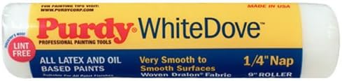 Purdy 144662091 White Dove Roller Cover, 9 inch x 1/4 inch nap