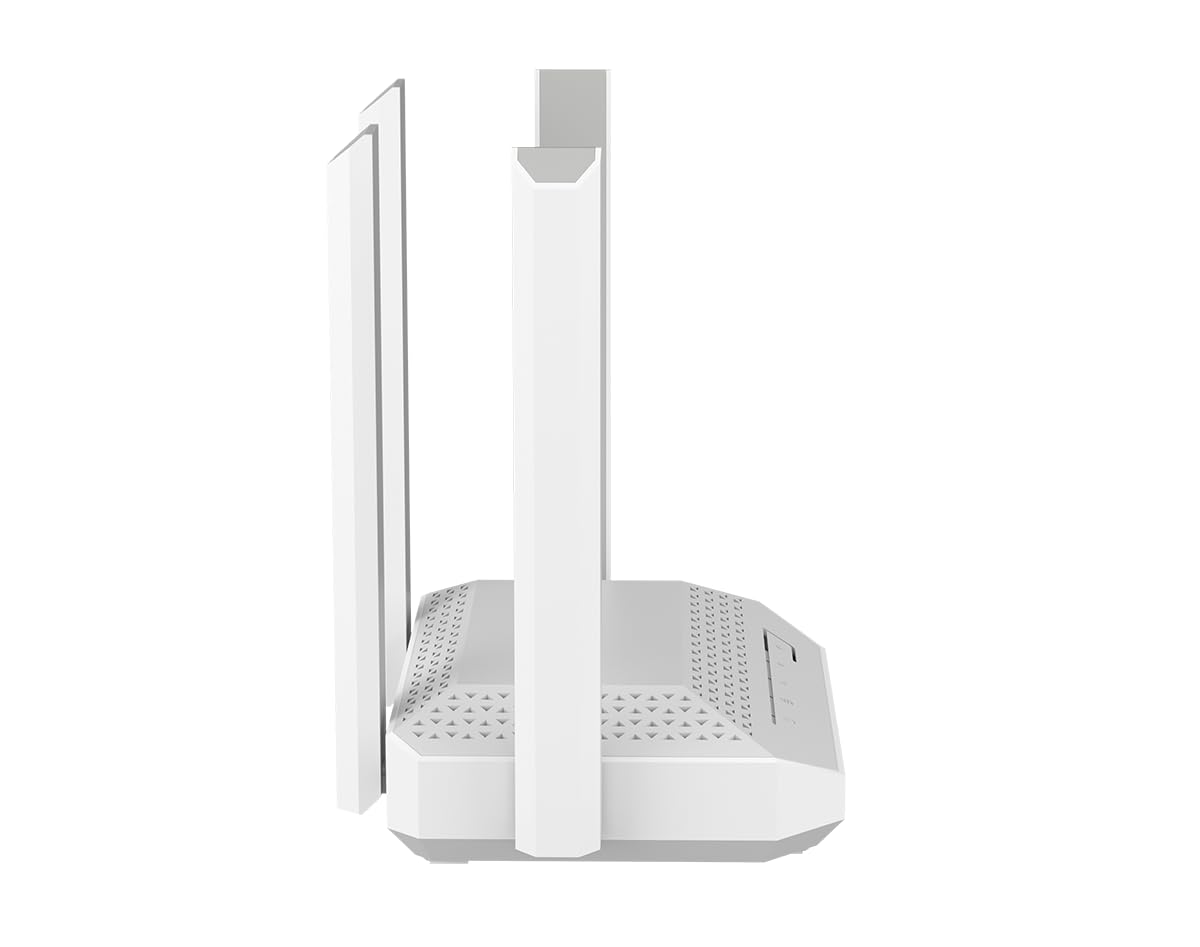 Keenetic Sprinter Router/Amplificador Gigabit WiFi 6 en Malla AX3000 con Smart Switch Gigabit de 4 Puertos
