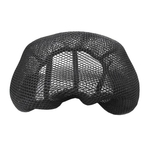 Housse de siège pour moto contre la surchauffe de la selle en filet noir respirant pour scooter