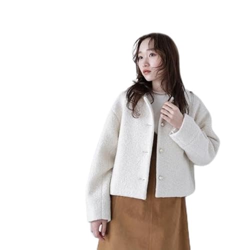 [ナチュラルビューティーベーシック] ステンカラーショートブルゾン オフホワイト1 Mのサムネイル