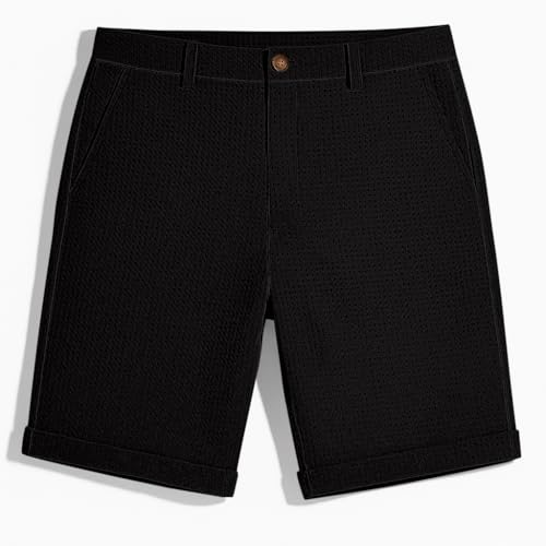 Image of GRECIILOOKS Casual Men Shorts | Rich Regular Fit Solid Short with Side Pockets | Relaxed Fit Half Pants | Mid Rise Waist (Available in Plus Size)
