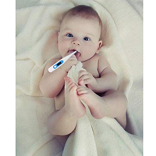 Digital Thermometer Probe Covers, 100Pcs Disposable Universal Electronic Thermometer Cover, Oral Rectal Thermometer Covers, 3.75 X 1.02 Inches #TOP3