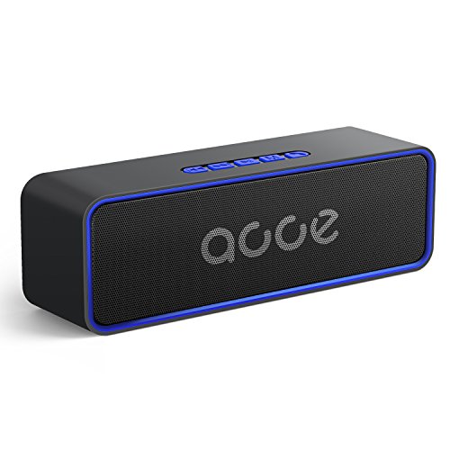 OJA Newest Bluetooth 5.0 Speaker,Portable Wireless Stereo Speaker,Strong Bass 10W Speakerphone with Built-in
