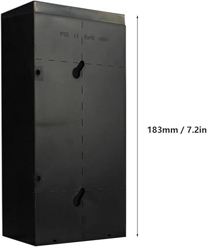 Miniatura 6 de Luz solar LED con número de casa, placas iluminadas para exteriores, placa de dirección para casa, hotel, tienda, patio, calle, garaje (digital 6)