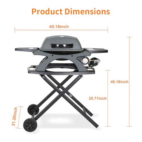 Hykolity Portable Stand-Up Propane Gas Grill thumb #6