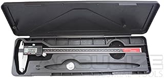 Accusize Industrial Tools 0-12 Inch x 0.001 Inch 3-Key Electronic Digital Caliper with Extra Large LCD, Ab11-1112