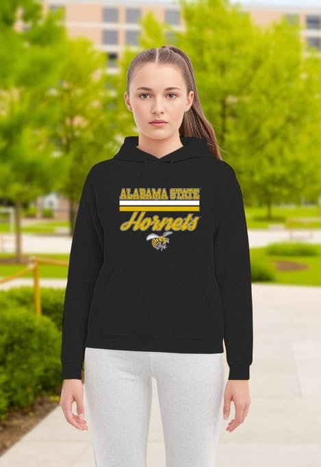 License Champs Hooded Sweatshirt | Official NCAA College Merch | Mens Womens Adult Hooded Sweatshirt | Mens Womens | Bar Logo - Image 3