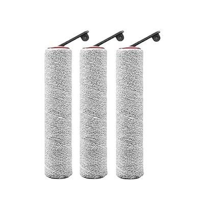 Compatible For Dreame,Wet Dry Vacuum Cleaner Roller Filter Accessories,H12 Pro Soft Brush Spare Parts(3pcs a)