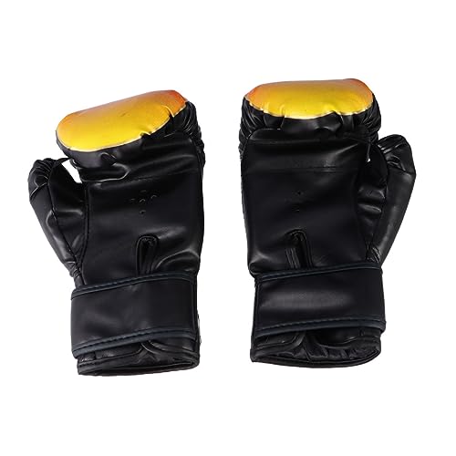 GAROZATION Guantes De Boxeo PU para con Diseño De Guantes De Entrenamiento para Taekwondo y Kickboxing Color Aleatorio