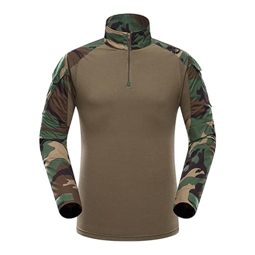 T-shirt tactique anti-frottement pour pêche et extérieur