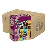 4C Energy Rush Stix | Single Serve Water Flavoring Packets | Sugar Free, with Taurine | On the Go Bundle (Variety Pack - 6pk)