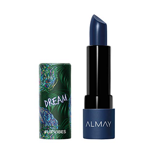 Almay Lip Vibes, Dream, 0.14 Ounce, Cream Lipstick , Blue #TOP2