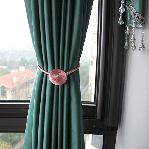 Acheter 1 pièce Boucle Magnétique de Rideau Cordon de Fixation Boucle de Rideau Installation Sans Perçage Décor Pendentif Suspendu Boucle de Rideau