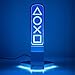 Paladone PlayStation 3-in-1 Headphone Stand and Tech Charging Station with Console Controller Cradle and 2 USB-C Ports, RGB Colour Changing Light Panel, Officially Licensed Gift for Gamers