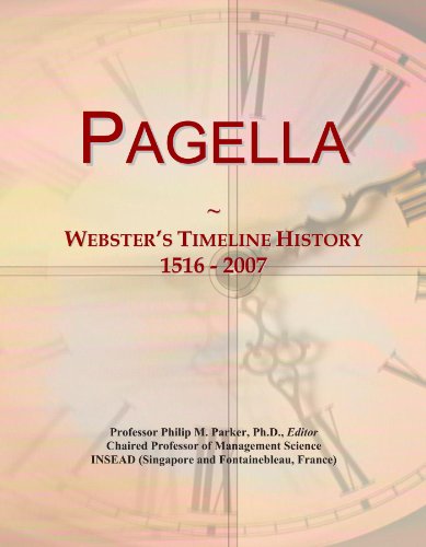 Pagella: Webster's Timeline History, 1516 - 2007