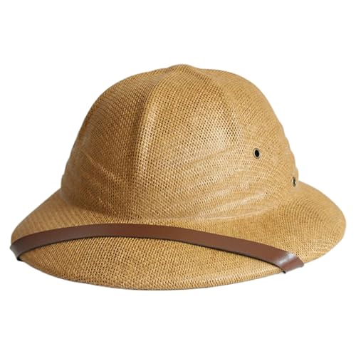 Casco de médula para evitar el calor y los insectos en el campo 1
