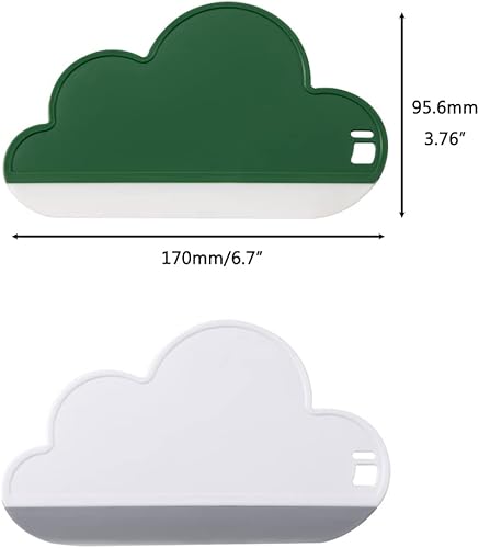 Miniatura 3 de ZHOUJIE Paquete de 2 limpiaparabrisas de silicona suave para limpiaparabrisas, escobilla de agua, limpiaparabrisas, herramientas de limpieza para el