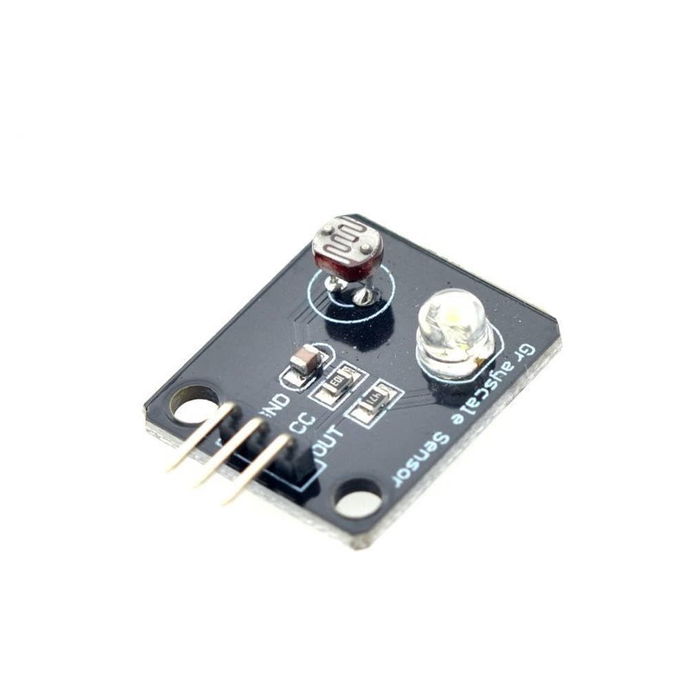 Photosensitive Resistor Light Sensor Analog Grayscale Sensor Electronic Board Line Finder Tracking Module for DIY Kit