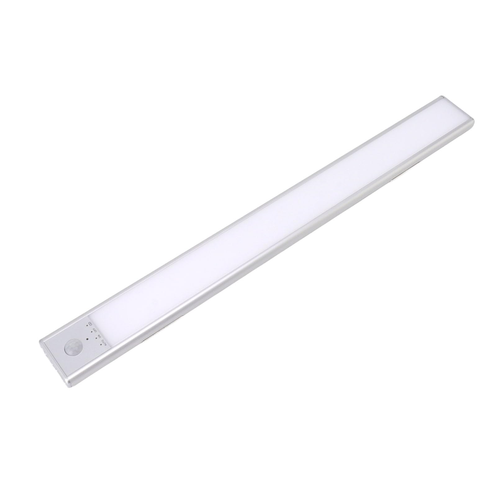 Under Cabinet Lights Motion Sensor LED Closet Light Under Counter Lights 120 Degree Induction Indoor Motion Sensor Light for Kitchen, Wardrobe, Closets, Cupboard (40cm)