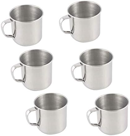Tsyware Pack of 6 Camping Coffee Mug Drinking Soup Cup (12 OZ)