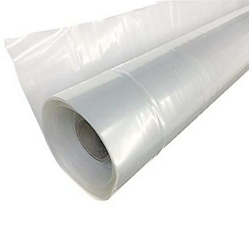 FUBESK Clear Plastic Greenhouse Film tunnel Hot House Cover VARIOUS LENGT For Greenhouse Roof Panels Foil Hothouse 2m*1m