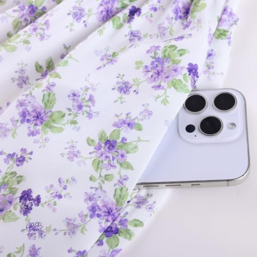 Scarlet Darkness Women 2026 Floral Corset Dress Summer Milkmaid Sundress Wedding Guest Dresses with Pockets Violet Floral M — view 2
