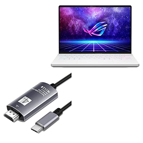 Câble USB Type-C vers HDMI ASUS ROG Zephyrus G14 GA402, adaptateur SmartDisplay 1,8 m noir