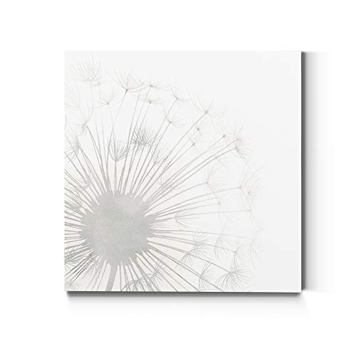 Neutral Color Wall Art, Wall DÃ©cor Canvas, Beaches, Floral, Animals, Bohemian, & Vintage Styles, Ready to Hang -Dandelion I 40X40