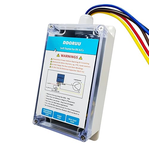 Air Conditioner Soft Starter, Start air Conditioning and Electrical appliances for RVs，Easy Start an A/C & Appliances