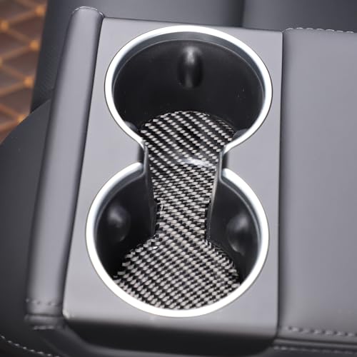 Cubierta para portavasos trasero compatible Tesla Model 3 miniatura 4