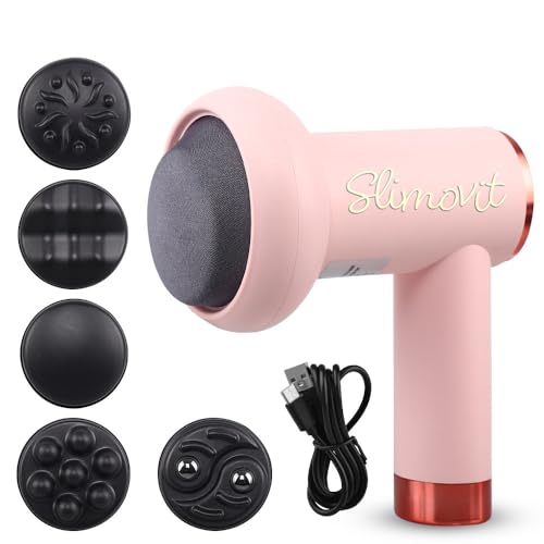 Masajeador anticelulítico eléctrico | Elimina la celulitis | Aparato de masaje y relajación | Kit completo para afeitar la silueta, la piel | Aparato profesional sin filtro más ligero y ergonómico