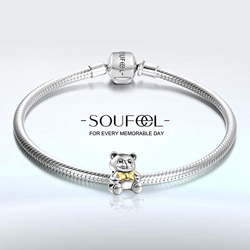 Soufeel 14 K oro B?R BCharm in argento Sterling