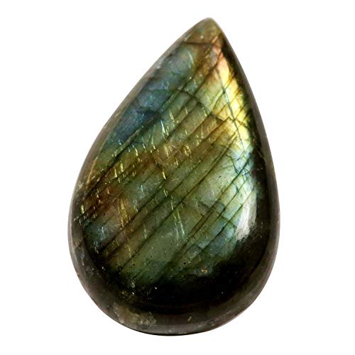 Labradorite cabochon naturelle 47,2 carats finissez vos bijoux sans fissures Ku55
