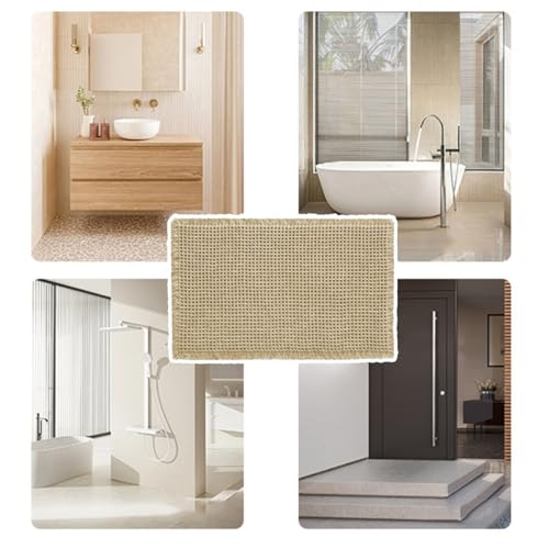 Tapis de bain super absorbant et antidérapant lavable en machine