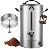 Commercial Coffee Urn 120 Cup Large Coffee Urn 20L Coffee Ma...