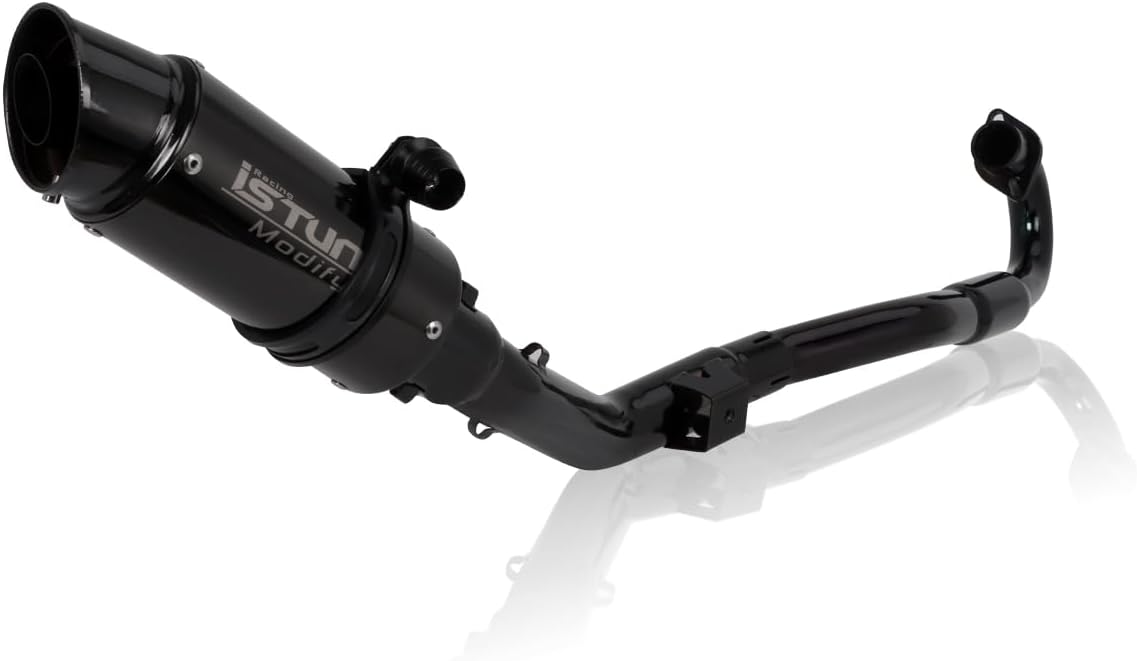 KAJIMOTOR Full Exhaust Slip on Muffler Motorcycles Silencer