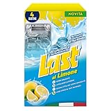 Last al Limone, Cura Lavastoviglie e Trattamento Filtro, Trattamento Granulare Extra Power, Potere Sgrassante, Anticalcare e Antiodore, Azione Igienizzante - 4 Bustine