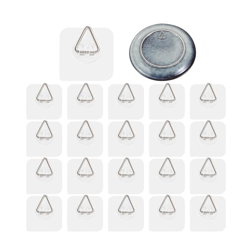DIDUDIDU Wall Plate Hangers for Display - Invisible Adhesive Picture