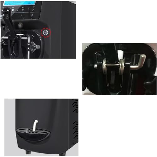 wokmans Haushalts-Desktop-Softeismaschine, Kommerzielle Eismaschine, Sommer-Snackbar, Café-Eismaschine, Haushalts-Obst-Eismaschine – Bild 4