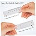 DOITOOL 100pcs Paper Tape Measure Double-Sided Ruler for Medical Use Easy to Read Hospital Industry