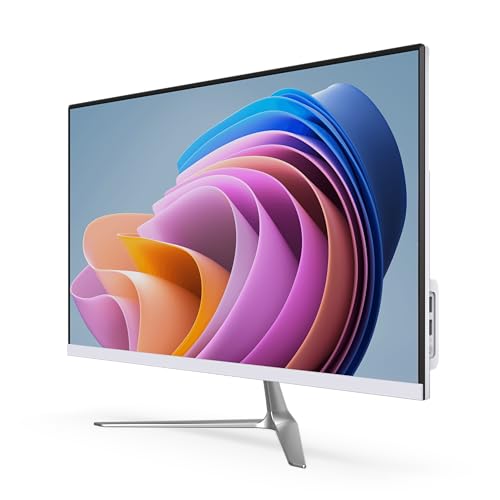 Image of 23.8 inch All-in-One Business Desktop Computer, i5-2520M,16GB RAM,1TB SSD,Windows 10 Pro,Mouse,Keyboard,WiFi,Bluetooth