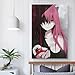BATF Elfen Lied Anime Poster (5) Canvas Poster Wall Art Picture Prints Hanging Photo Decor Home Posters Artworks 12x18inch(30x45cm)