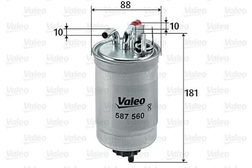 Valeo 587560 Filtro Gasolio